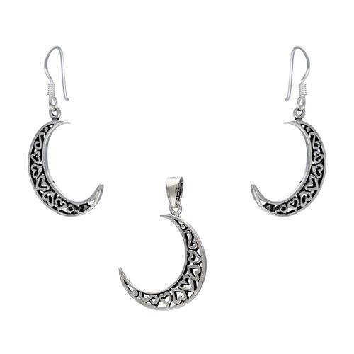 Conjunto Media Luna Corazones