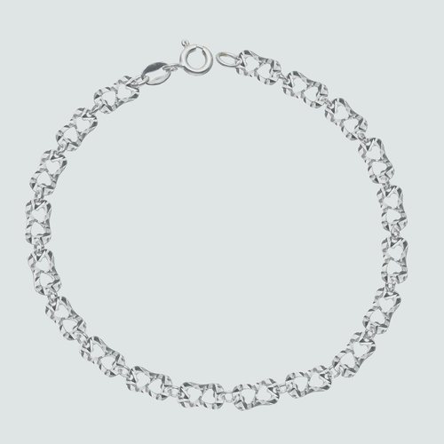 Pulsera Corazones Martillado