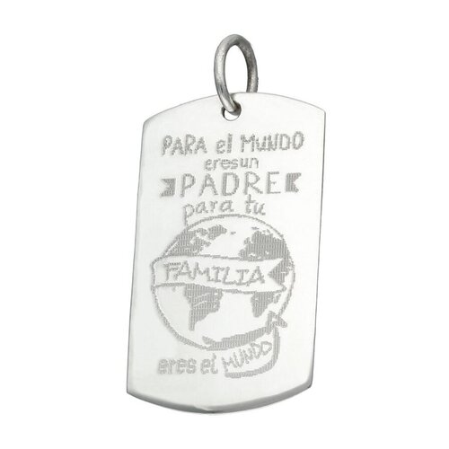 Colgante Placa Papá