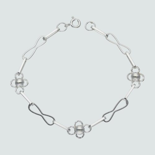 Pulsera Infinitos y Flores
