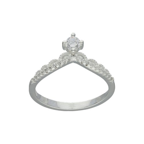 Anillo Corona con Circones
