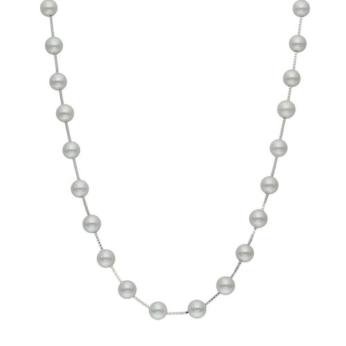 Collar Ajustable Cascada Perlas