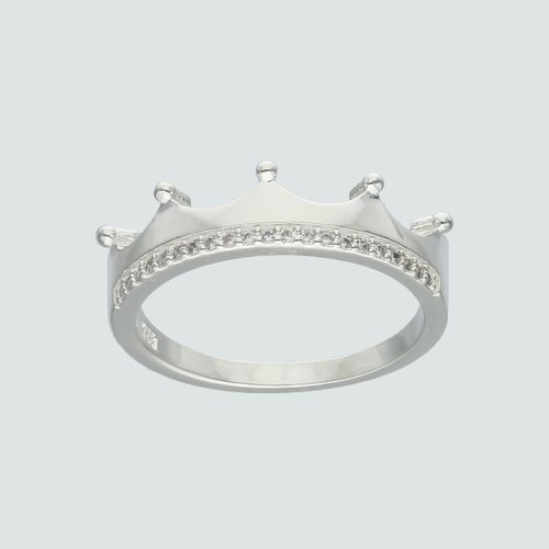 Anillo Corona con Circones