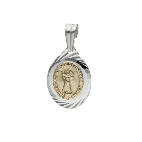 Colgante Divino Niño con Oro