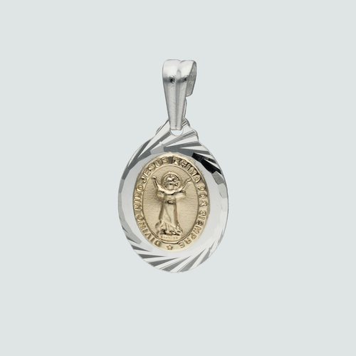 Colgante Divino Niño con Oro