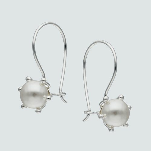 Aro Pistilo con Perla 6 mm