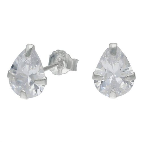 Aro Circón Gota 6x8 mm