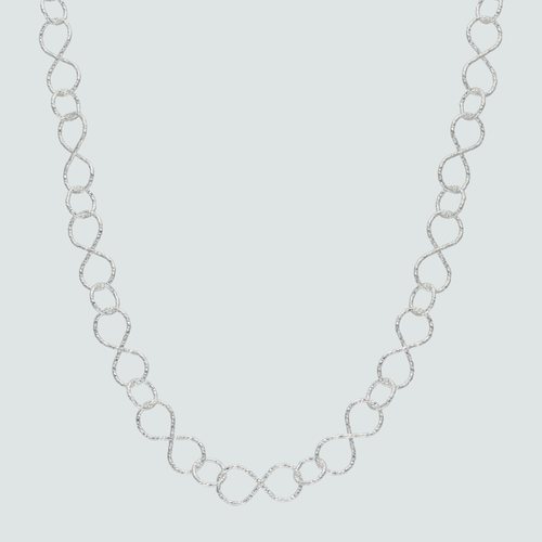 Collar Infinitos y Círculos Facetados