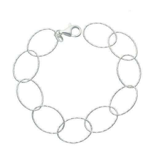 Pulsera Óvalos Facetados