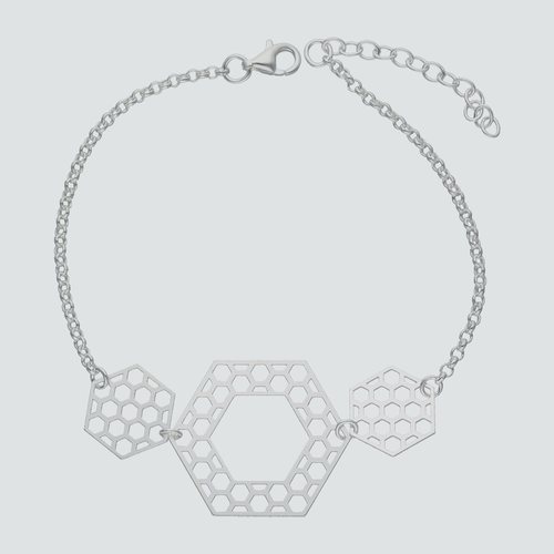 Pulsera Hexágonos