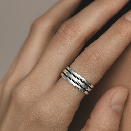 Anillo Midi Lineas