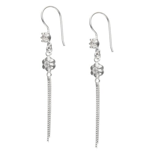 Aro Flor Circones y Cadenas