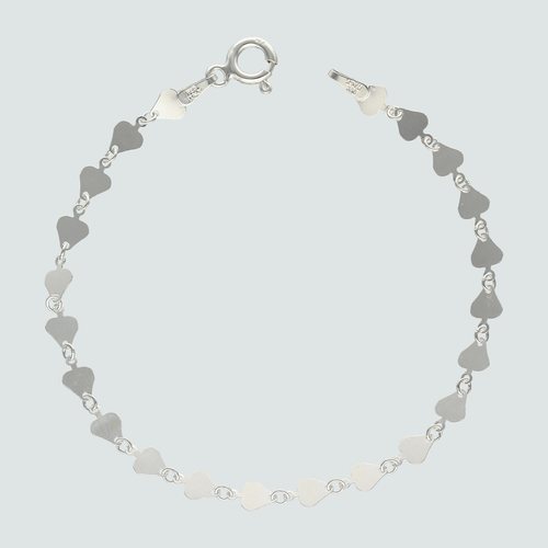 Pulsera Corazones 16 cm