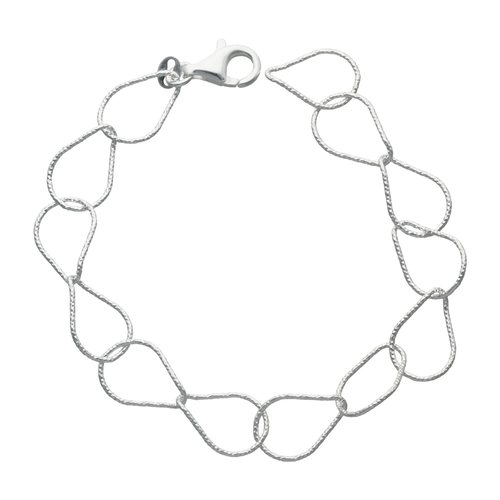 Pulsera Gotas Facetadas