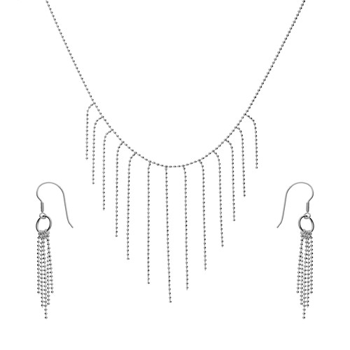 Set Collar y Aro Esferas