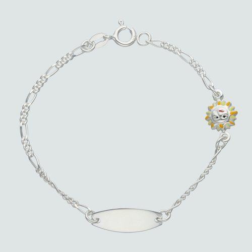 Pulsera Piocha Cartier Sol Esmaltado 16 cm
