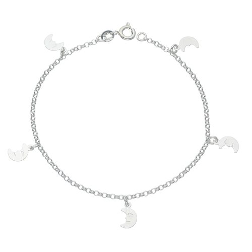 Pulsera Rolo Media Luna