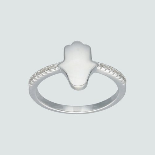 Anillo Circones y Mano de Fátima