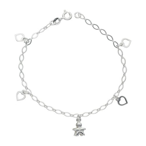 Pulsera Niño y Corazones