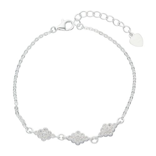 Pulsera Rombos con Circones