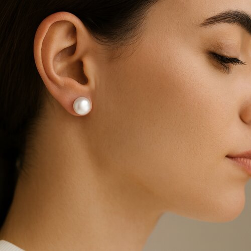 Aro Perla Achatada 10 mm