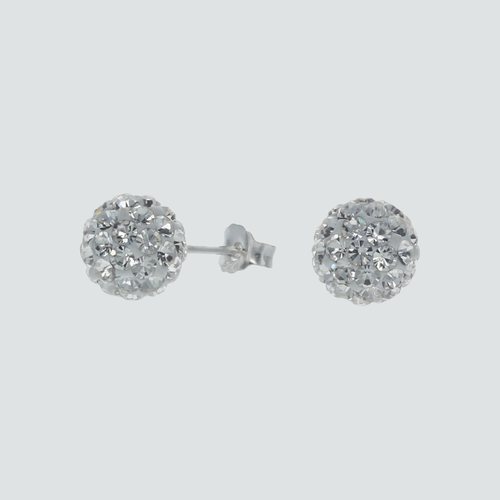 Aro Esfera Strass 8 mm