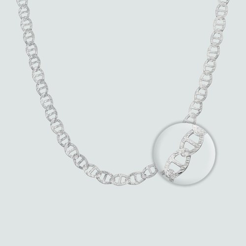 Cadena Gucci Marina Reversible Martillada