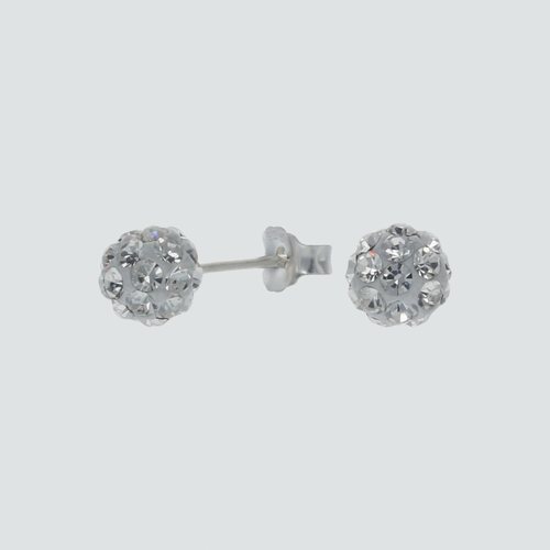 Aro Esfera Strass 6 mm