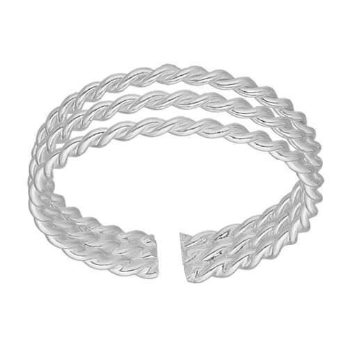 Anillo Midi Entorchado Triple