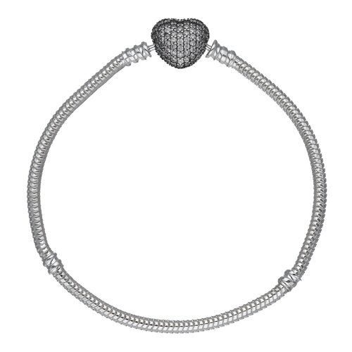 Pulsera para Charm Corazón Circones 20 cm