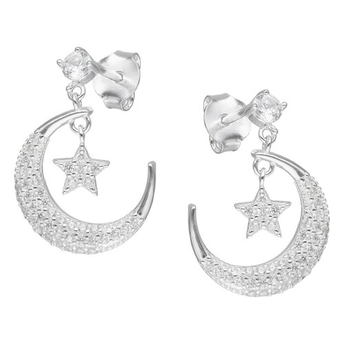 Aro Media Luna Estrella Circones