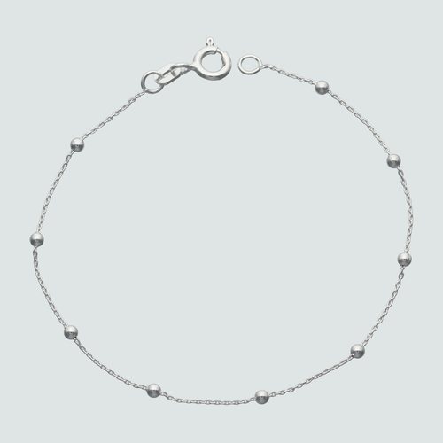 Pulsera Tradicional con Esferas 16 cm