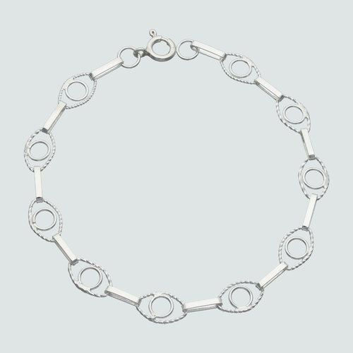 Pulsera Óvalos con Círculos