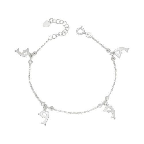 Pulsera Delfines y Esferas