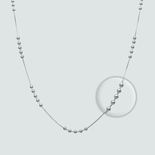 Cadena Veneciana con Bolitas