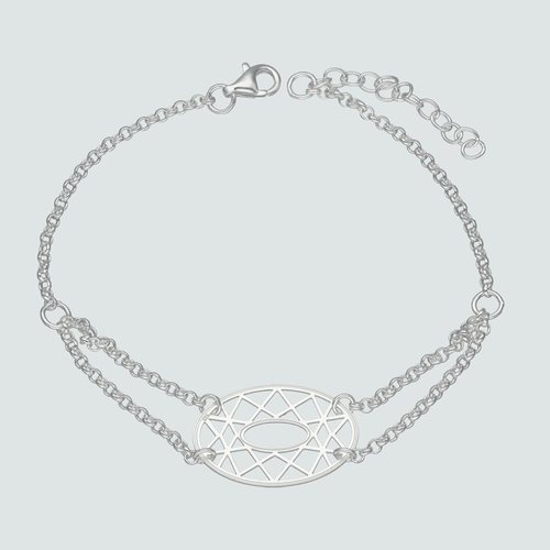 Pulsera Rolo Ovalo