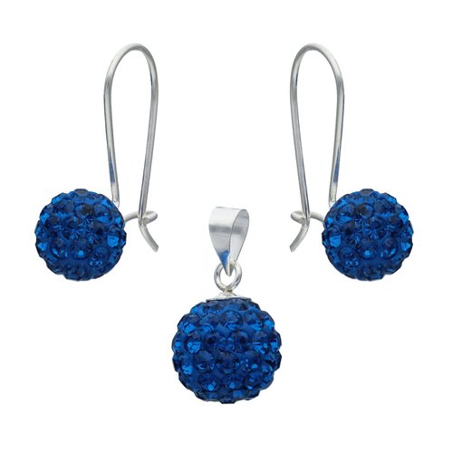 Conjunto Strass Zafiro