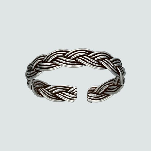 Anillo Midi Trenzado