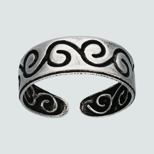 Anillo de Pie Espirales