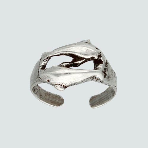 Anillo Ajustable Delfines
