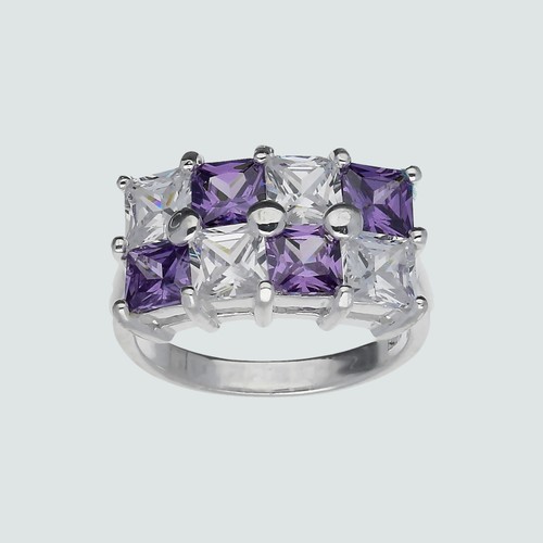 Anillo Circones Amatista