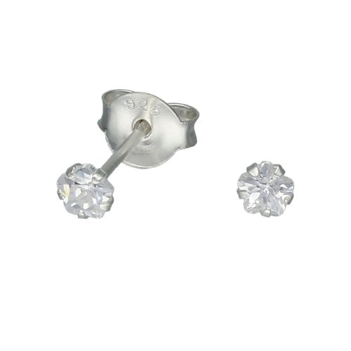 Aro Circón Flor 3 mm