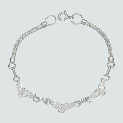 Pulsera Espiga Colas de Ballena