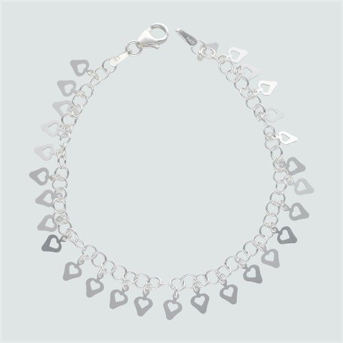 Pulsera Corazones 16 cm