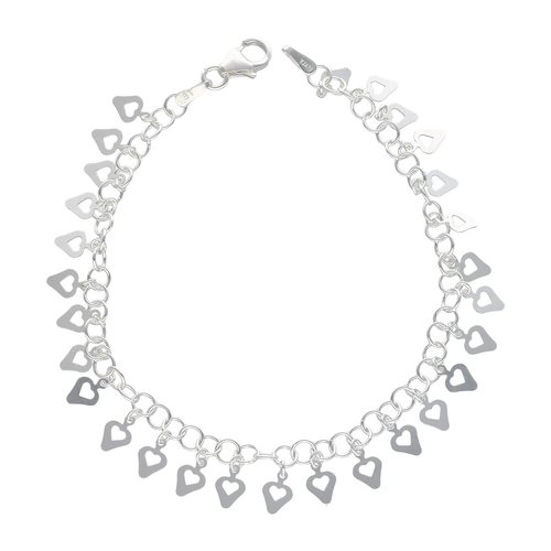 Pulsera Corazones 16 cm