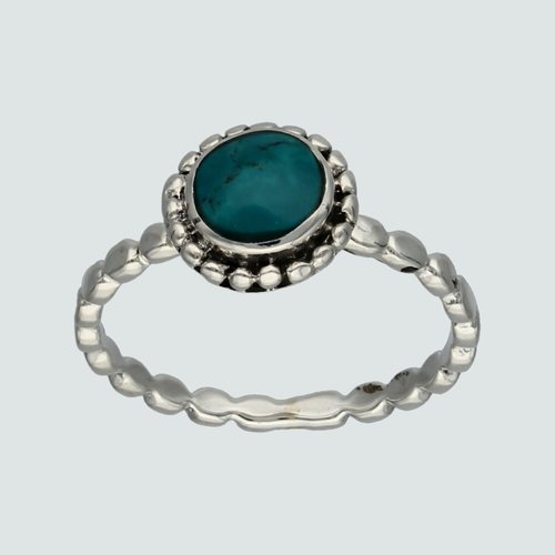 Anillo Circulo Crisocola
