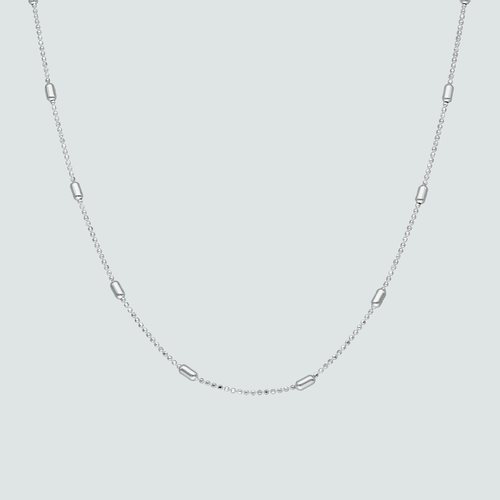 Collar Choker Ajustable Palitos y Esferas
