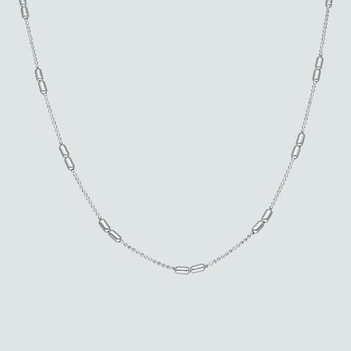 Collar Choker Ajustable Palitos y Hexágonos