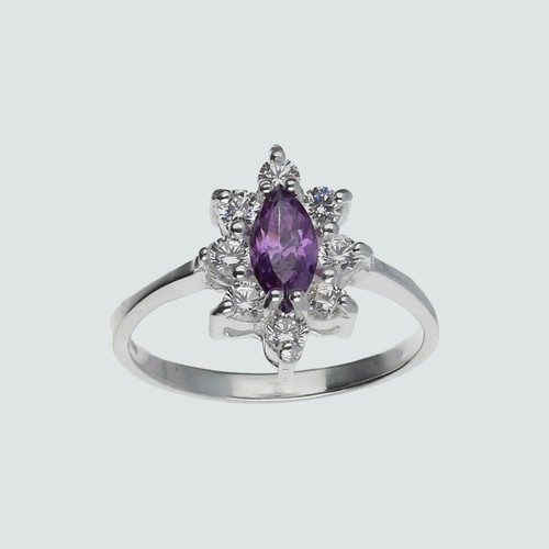 Anillo Lady Circón Amatista