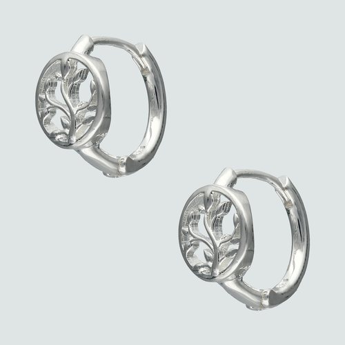 Argolla Huggie Espiga 15 mm